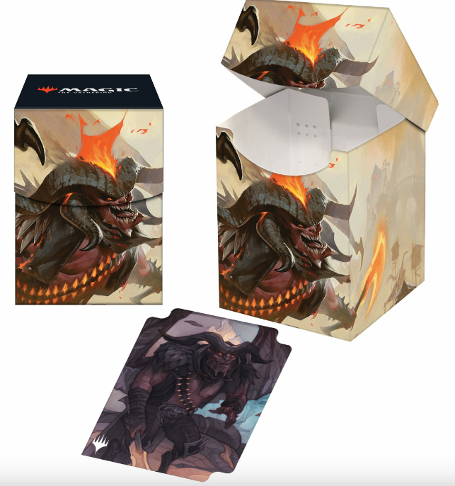 (image for) Outlaws of Thunder Junction 100+ Deck Box Rakdos